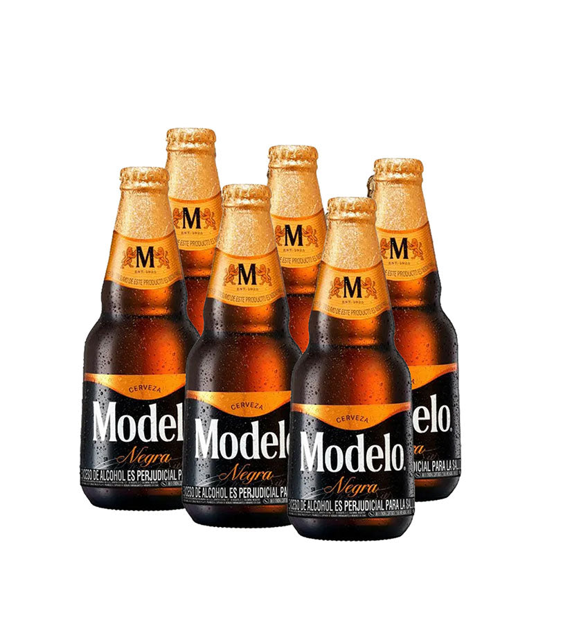 6 Pack Cerveza Modelo Negra - 355ml