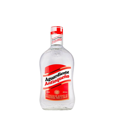 Aguardiente Antioqueño Tapa Roja Botella - 750ml