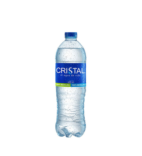 Agua Cristal Botella - 600ml