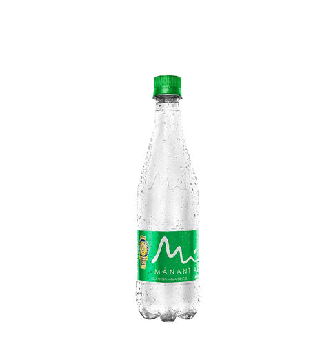Agua Manantial con Gas Botella - 600ml