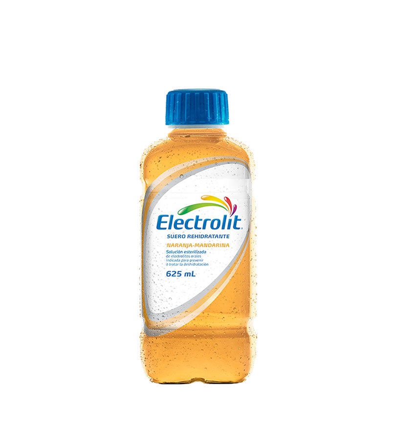 Botella de bebida Electrolit sabor naranja-mandarina de 625 ml
