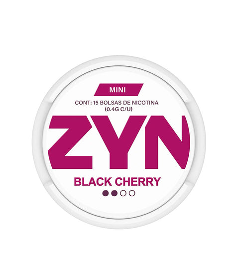 Bolsas de Nicotina Zyn Black Cherry - 3mg