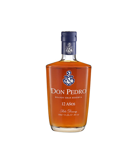 Brandy Don Pedro Gran Reserva 12 Años Botella - 750ml