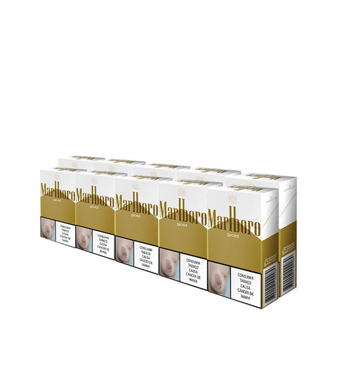 Marlboro Gold Cigarette Carton - 10pack