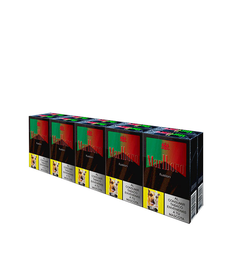 Cartón Medio Cigarrillo Marlboro Sandia - 10paq