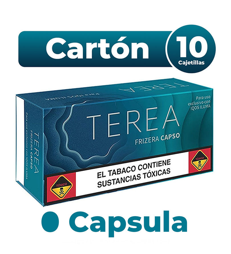 Cartón Terea Frizera Capso - 10 Cajetillas
