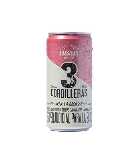 Cerveza 3 Cordilleras Rose Lata - 269cc