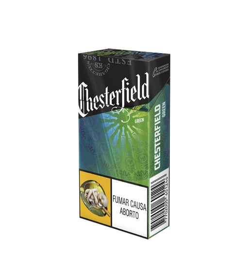 Chesterfield Green Cigarette - Medium 10 units