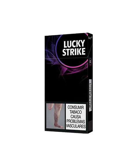 Cigarrillo Lucky Mora Ice - Medio 10und