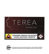 Cajetilla Terea Black Scarlet