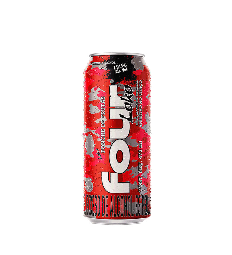 Coctel Four Loko Ponche de Frutas - 473ml