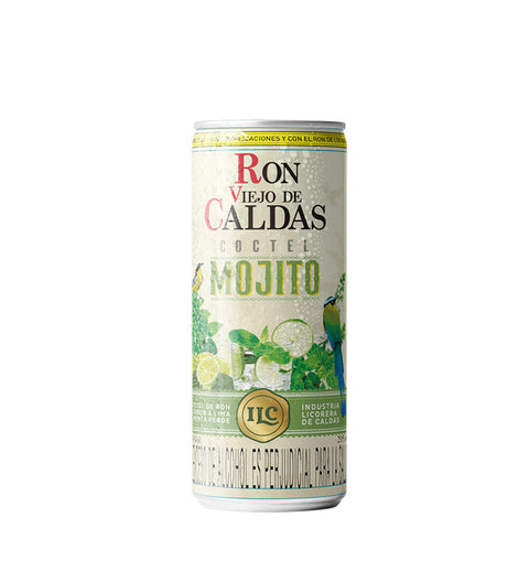 Caldas Old Rum Mojito Cocktail - 295ml