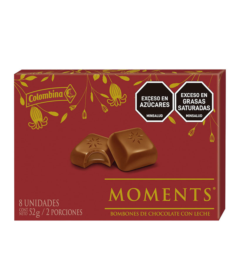 Estuche Chocolates Moments - 8und