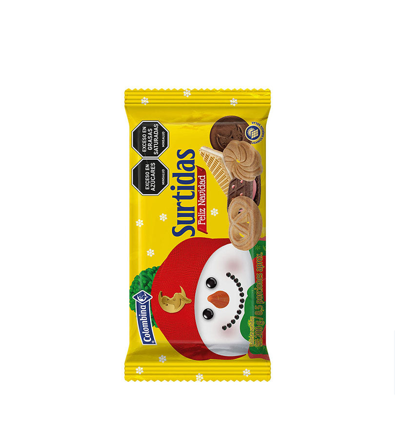 Galletas Feliz Navidad Surtidas - 200g