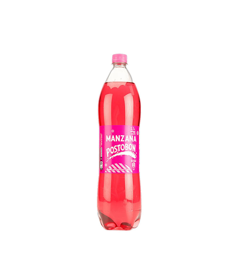 Gaseosa Manzana Postobón Mediana - 1,5L