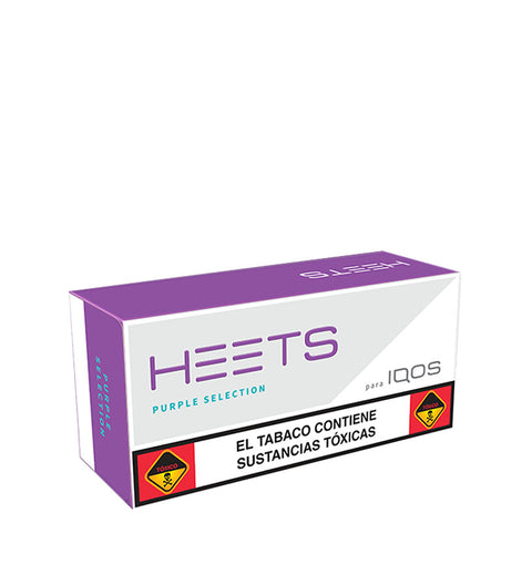 Heets Purple Selection Tobacco Cardboard - 10paq