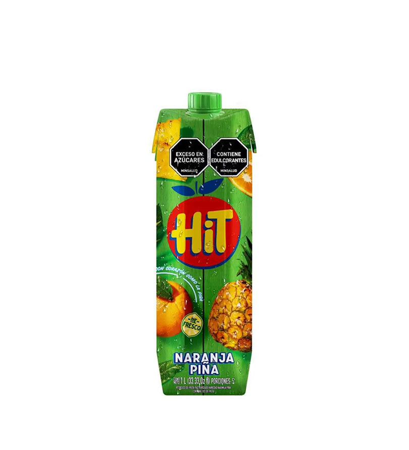 Jugo Hit Naranja Piña Tetrapack Litro - 1L – Licores Medellín