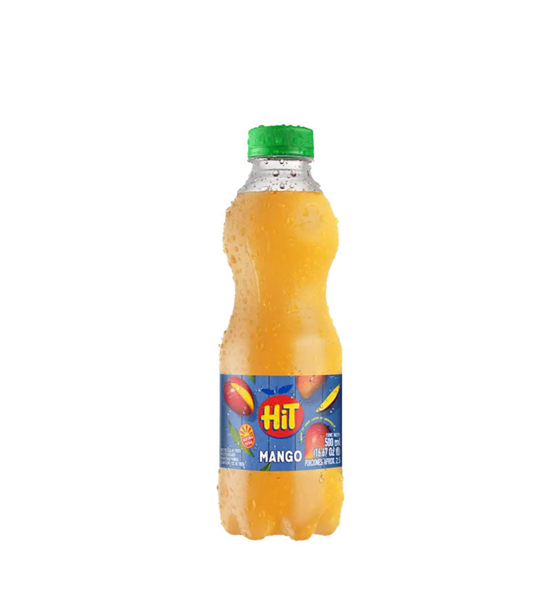 Botella PET de jugo Hit Mango de 500 ml