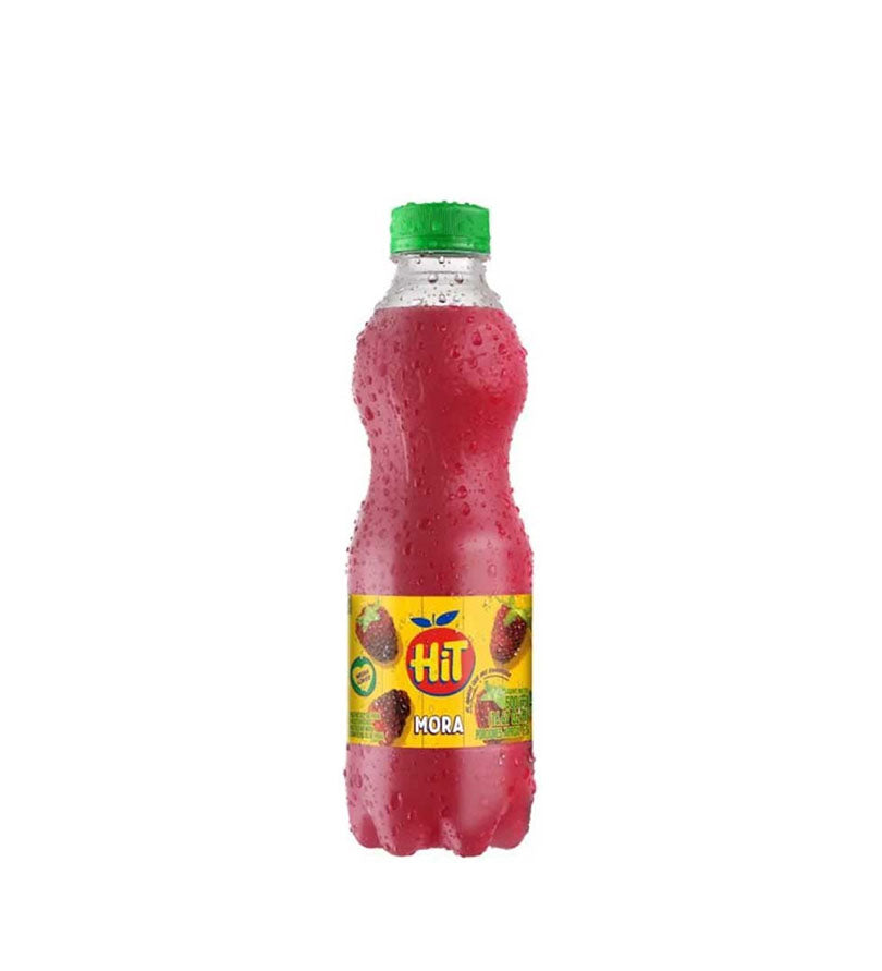 Botella PET de jugo Hit Mora de 500 ml