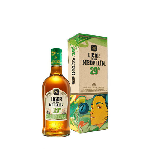 Medellín Rum Liqueur Bottle - 750ml
