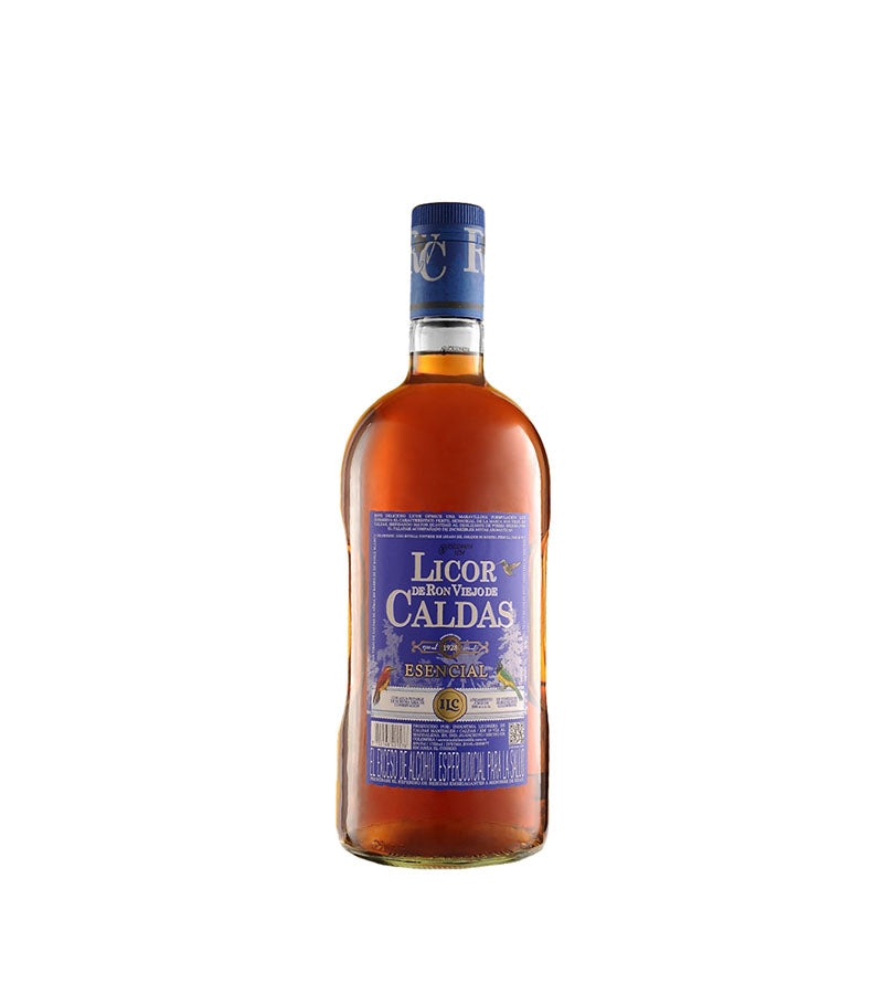 Licor de Ron Viejo de Caldas Esencial Garrafa - 1750ml