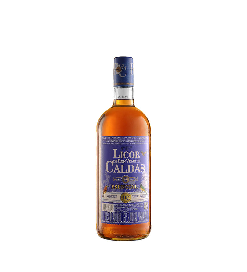 Licor de Ron Viejo de Caldas Esencial Litro - 1L