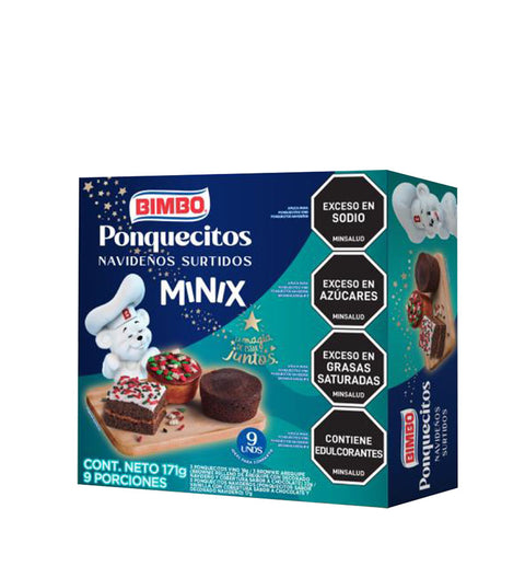 Minix Ponquecitos Bimbo Surtidos - 171g