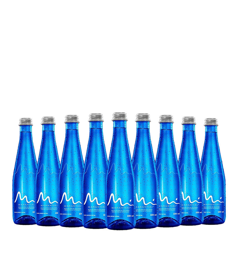 Paca Agua Manantial Vidrio Botella - 12und