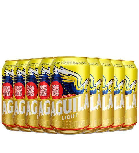 Paca Beer Aguila Light Can - 24und