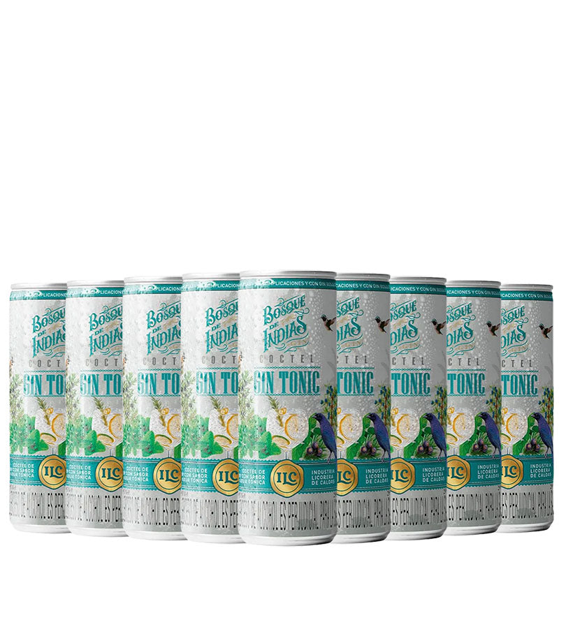 Paca Coctel Gin Tonic Bosque De Indias - 24und