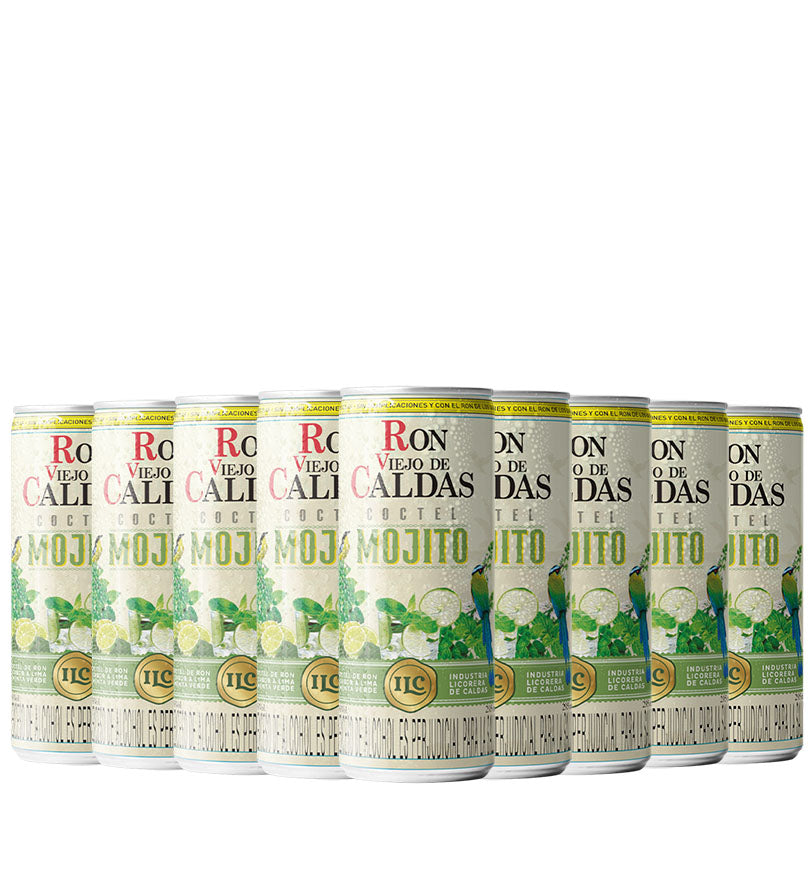 Paca Coctel Mojito Ron Viejo de Caldas - 24und