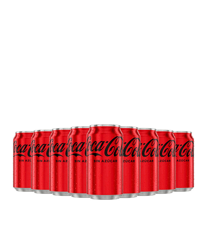 Paca Gaseosa Lata Coca Cola Zero - 24und