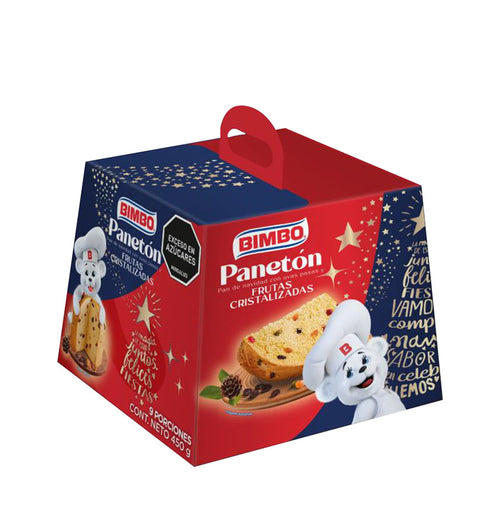 Panetón Bimbo Frutas Cristalizadas - 450g