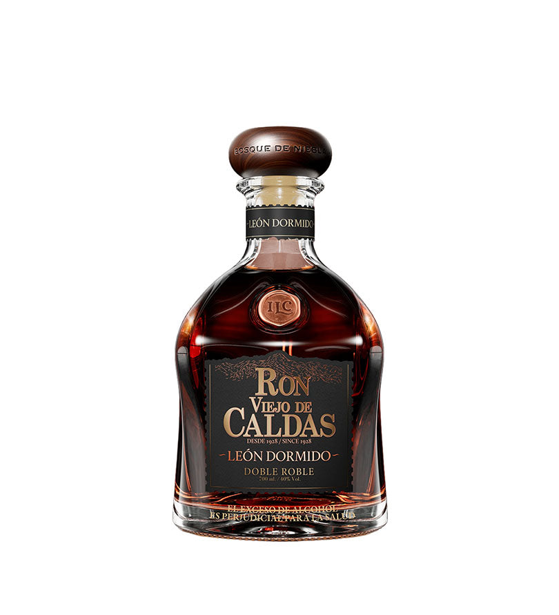 Ron Viejo De Caldas León Dormido Doble Roble Botella - 750ml