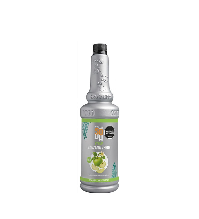 Sirope Coctel Soda Manzana Verde - 1L