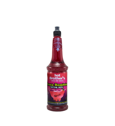 Sirope Fresa Bombom Mix Hot Brother's Litro - 1L