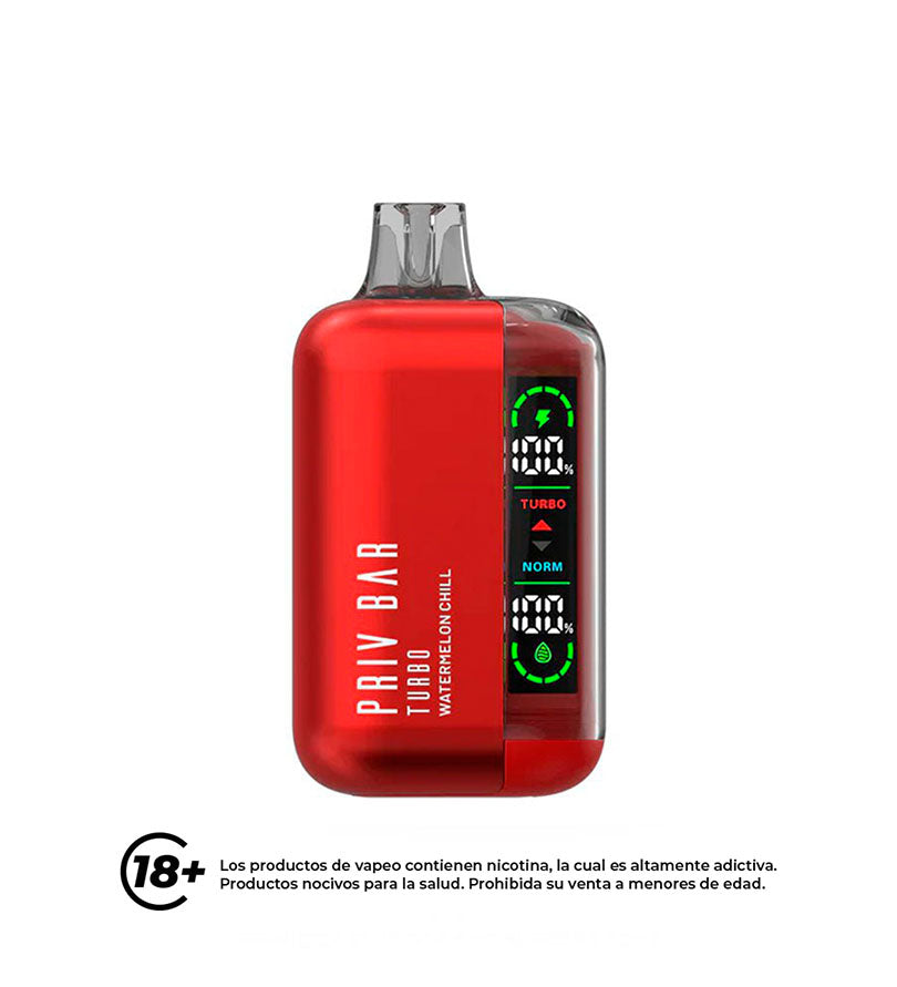Vaper Priv Bar Watermelon Chill - 15000 Puff