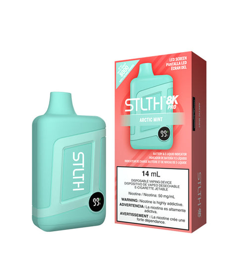 Disposable Vaper Stlth Artic Mint Ice 50mg - 8000 Puff