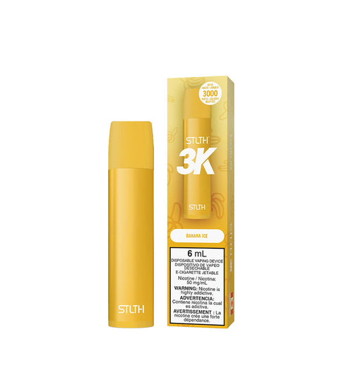 Disposable Vaper Stlth Banana Ice 50mg - 3000 Puff