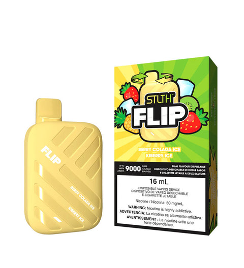 Vaper Desechable Stlth Flip Berry Colada Ice And Kiberry Ice 50mg - 9000 Puff