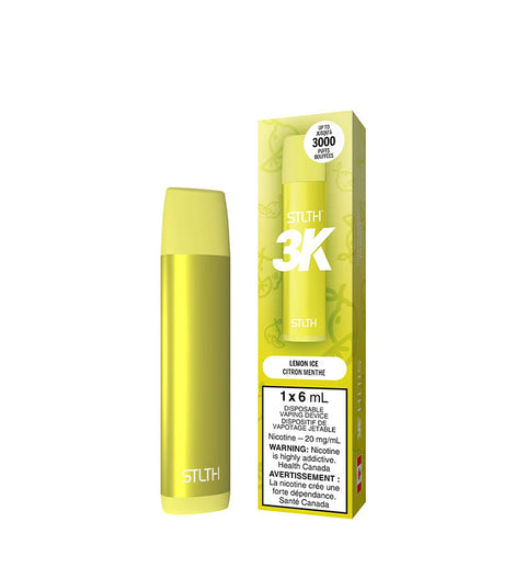 Vaper Desechable Stlth Lemon Ice 50mg - 3000 Puff