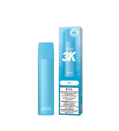 Disposable Vaper Stlth Mint 50mg - 3000 Puff