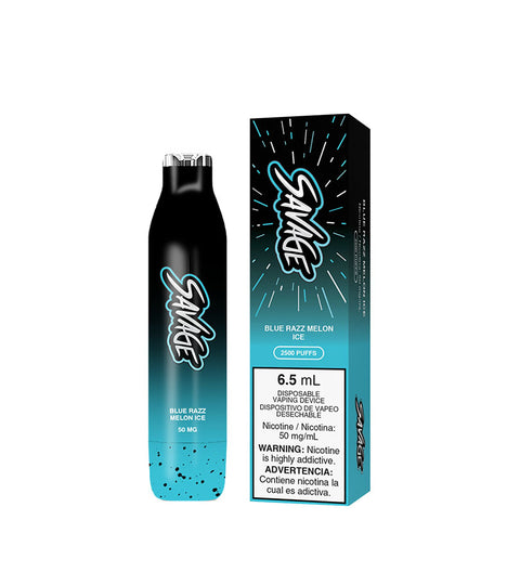 Vaper Desechable Stlth Savage Blue Razz Melon Ice - 2500 Puff