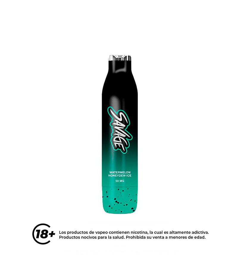 Vaper Desechable Stlth Savage Watermelon Honeydew Ice - 2500 Puff