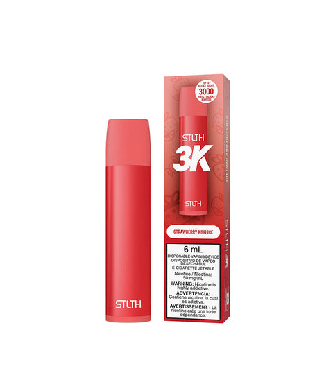 Disposable Vaper Stlth Strawberry Kiwi Ice 50mg - 3000 Puff