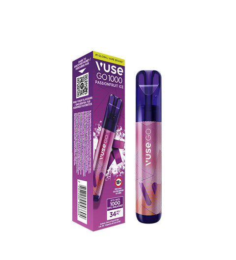 Vaper Desechable Vuse Go Passionfuit Ice - 1000 Puff