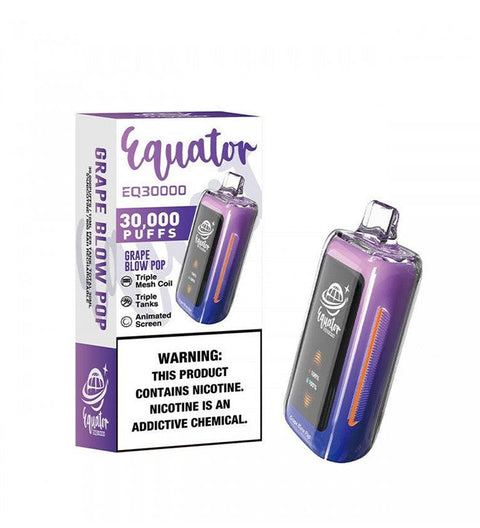 Vaper Equator Grape Blow Pop - 30000 Puff