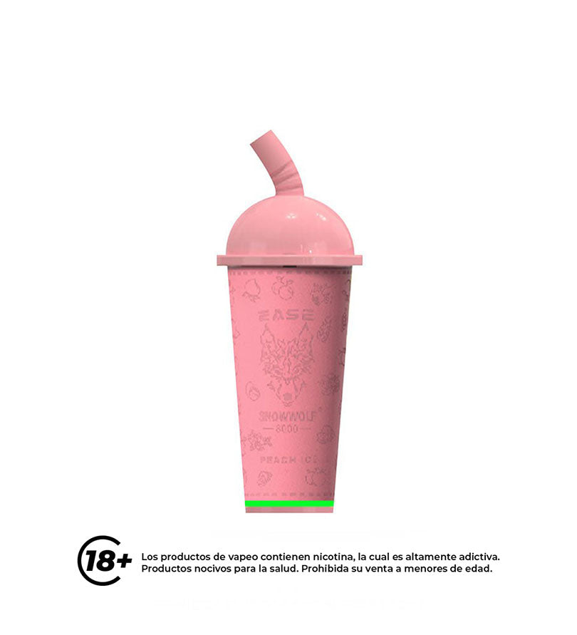 Vaper Snowwolf Peach Ice - 8000 Puff