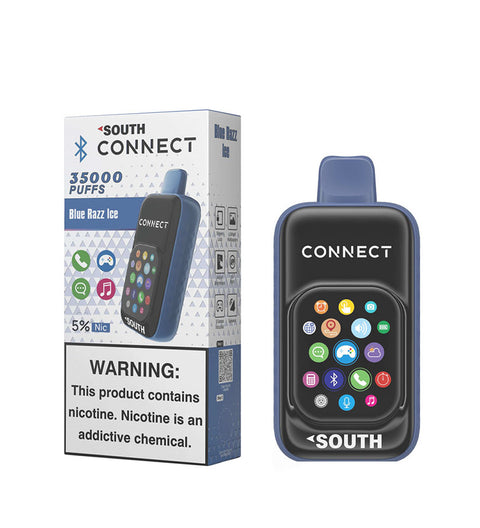 Vaper Desechable South Connect Blue Razz - 35000 Puff