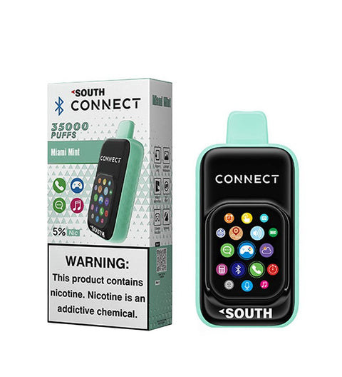 Vaper Desechable South Connect Miami Mint - 35000 Puff